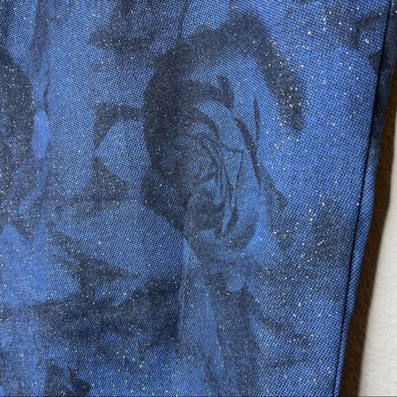 Faded Glory Stretch Floral Capris nwt - Picture 4 of 8